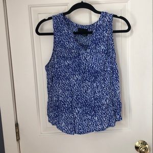 Beautiful blue tank top